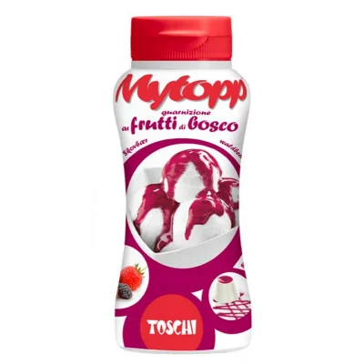 Gino Toschi Topping Squeeze 200gr Wild Berries