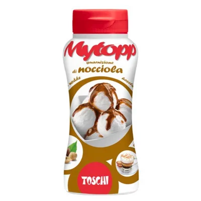 Gino Toschi Topping Squeeze 200gr Hazelnut