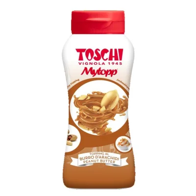 Gino Toschi Topping Squeeze 200gr Peanut Butter