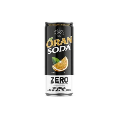 Oransoda Drink Can 33cl Zero