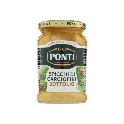 Ponti Sliced ​​Artichokes 280gr in Seed Oil