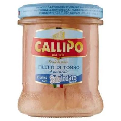 Callipo Filetti di Tonno al Naturale Gr.170