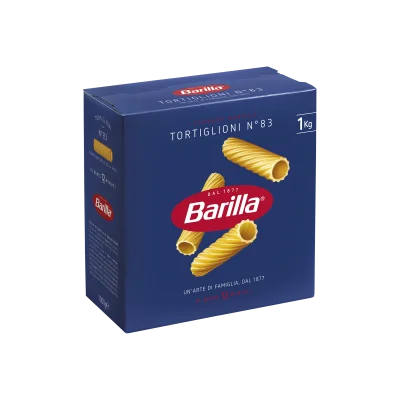 Barilla Pasta N°083 Tortiglioni 1000gr