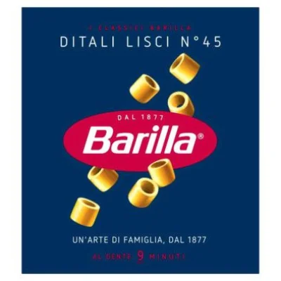 Barilla Ditali Lisci N°45 Gr.500