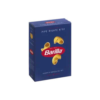 Barilla Pasta N°091 Pipe Rigate 500gr