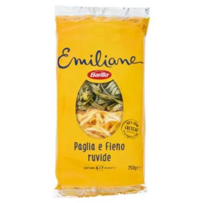 Barilla Emiliane Paglia e Fieno all'Uovo Trafilata la Bronzo N°171 Gr.250