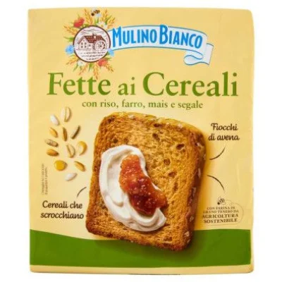 Mulino Bianco Fette Biscottate ai Cereali Pz.40 Gr.315