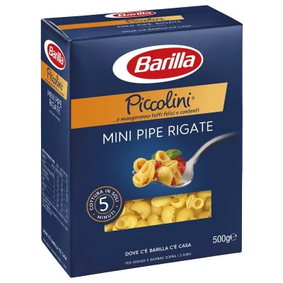 Barilla Mini Pipe Rigate 500g