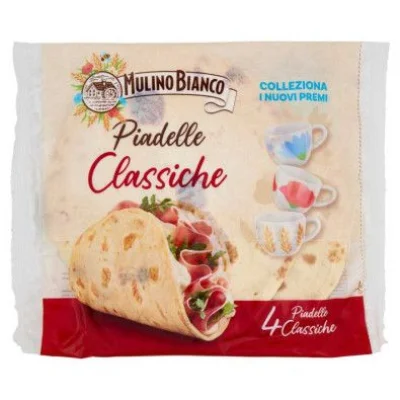 Mulino Bianco Piadelle Classiche Pz.4 Gr.300