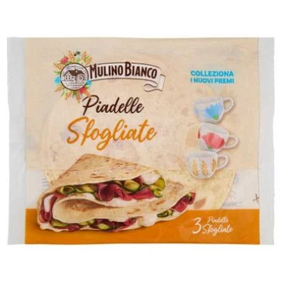 Mulino Bianco Piadelle Sfogliate Pz.3 Gr.330