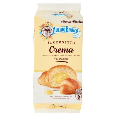 Cornetti Filled Cream Croissant 300g