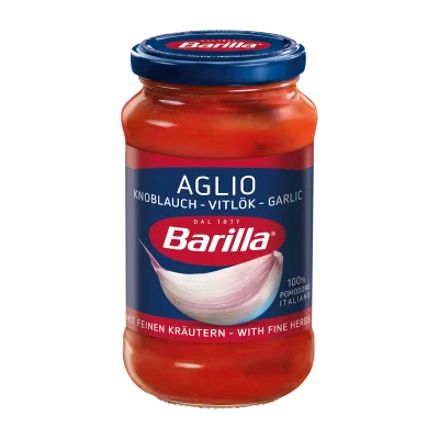 Barilla Pasta Sauce Garlic 400g