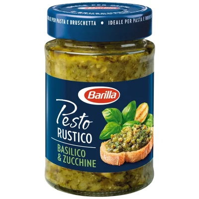 Barilla Pesto Rustico Basil and Zucchini 200g