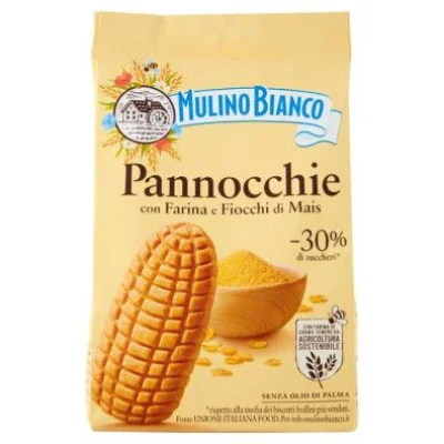 Mulino Bianco Biscotti Pannocchie con Farina di Mais Gr.350