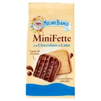 Mulino Bianco Mini Fette Biscottate Cioccolata al Latte Gr.110