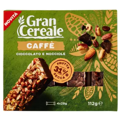 Biscotti Barette Coffee Chocolate Hazelnut 112g