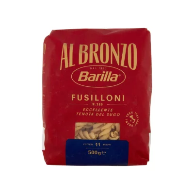 Barilla Pasta Bronzo N°380 Fusilloni 500gr