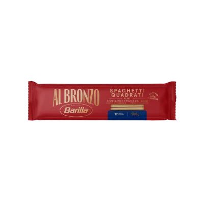 Barilla PASTA ALBRONZO 500G SPAGHETTI QUADRIATI N.337 /24