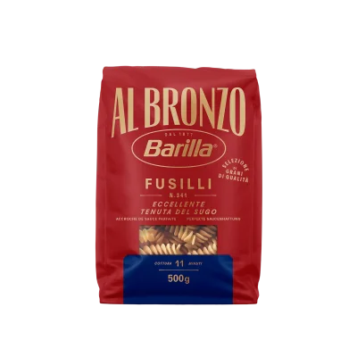 Barilla PASTA ALBRONZO 500G FUSILLI N.341 /18