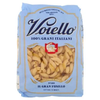 Voiello Il Granfusillo N°180 Pasta Trafilata al Bronzo di Grano 100% Italiano Gr.500