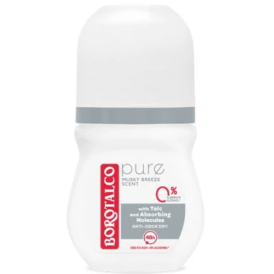 BOROTALCO DEO ROLL?? 50ml PURE CLEAN 0%