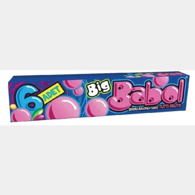 Big Babol Stick Mixed Fruit Gum  25 gr