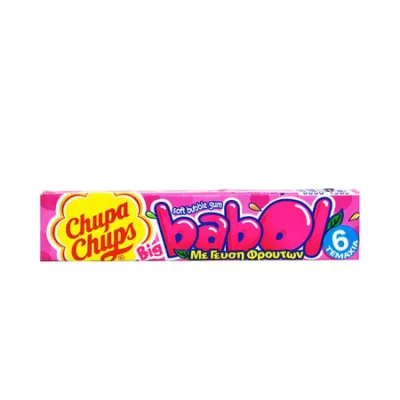 Chupa Chups Tutti Frutti 27.6g Τσίχλες Babol 27.6g
