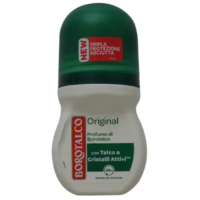 Borotalco roll-on deodorant 50 ml.