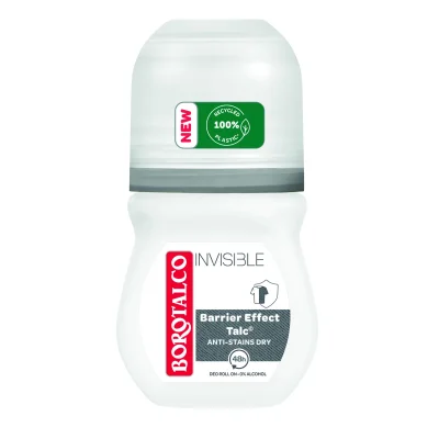 Borotalco Roll On Invisible 50ml