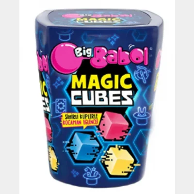 Big Babol Magic Cubes Mixed Fruit Gum  86 gr