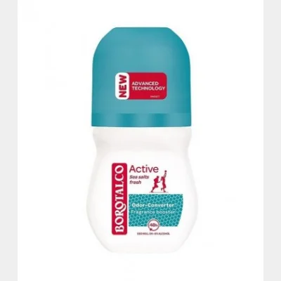 BOROTALCO ROLL ON ACTIVE SEA SALTS FRESH 50ml