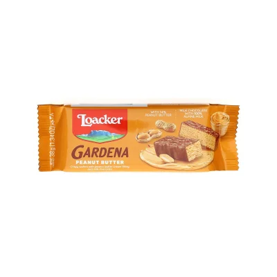 Loacker Gardena 38gr Wafer Peanut Butter