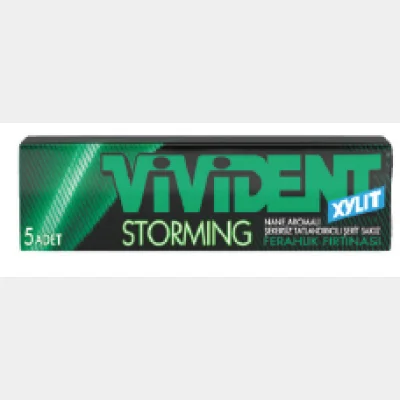 Vivident Storming 5P Stick Mint Gum  14 gr