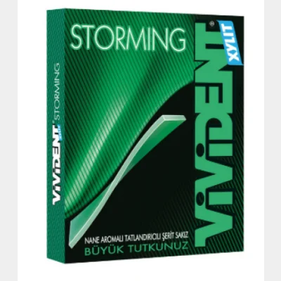 Vivident Storming Mint Gum  33 gr