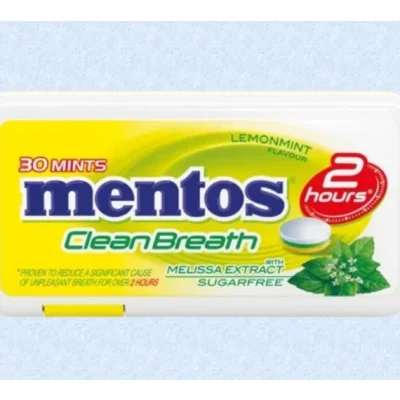 Mentos Clean Breath Lemon Melisa