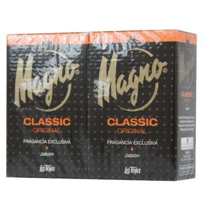 Magno bar soap 2X125 gr. Classic Original.