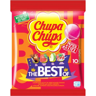 Chupa Chups Best Lollipops 120g