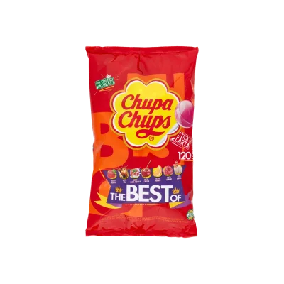 Chupa Chups Lollipops Bag 120pcs Mix