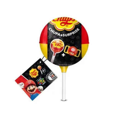 Chupa Chups Surprise Lollipop Mario 12g