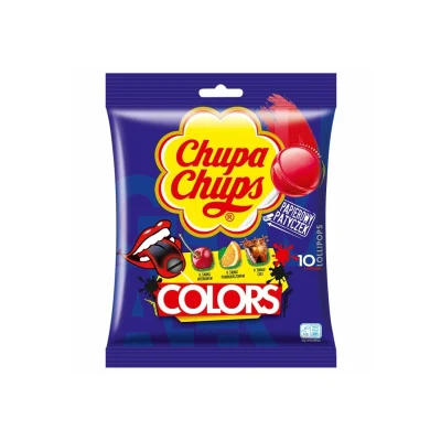 Chupa Chups Colors Lollipops 120g