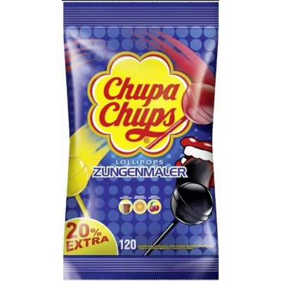 Chupa Chups Lollipops Graffiti 120 Pieces Bag