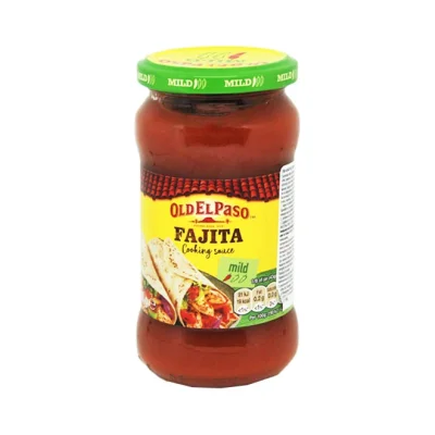 OLD EL PASO Fajitas smoky BBQ salsa 340g MILD