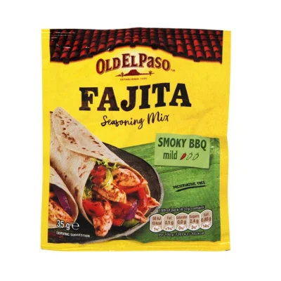 OLD EL PASO Seasoning Mix for Fajitas 35g - smoky BBQ (mild)