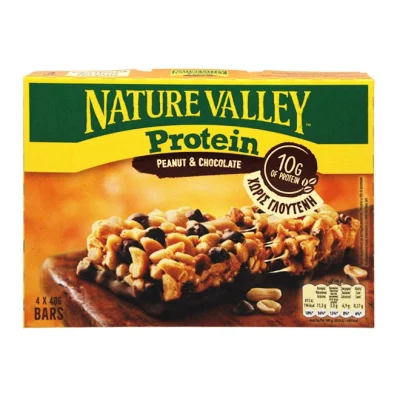 NATURE VALLEY protein peanut & chocolate 4x40g