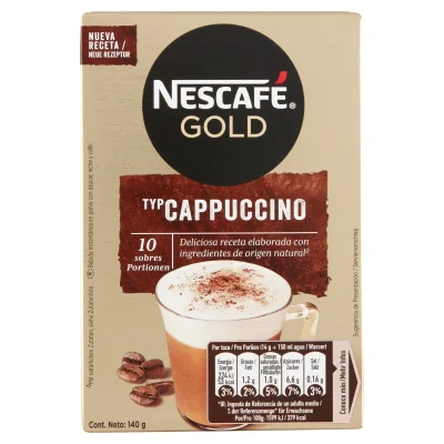 Nescafé Gold Cappuccino Instant Coffee 140g