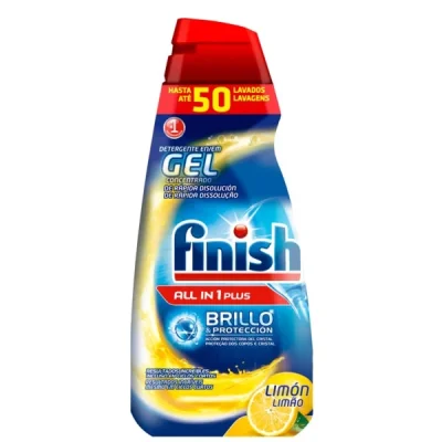 Finish Dishwasher Gel All In One Shine Lemon 1L