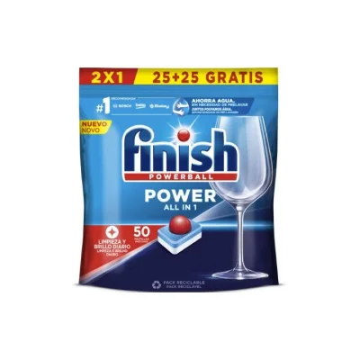 Finish Powerball All In One 50 Count