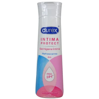 Durex intima protect 200 ml. Gel hygiene intima 2 in 1 soothing minibox.