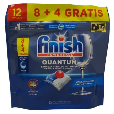 Finish Powerball Quantum Regular 12 Count