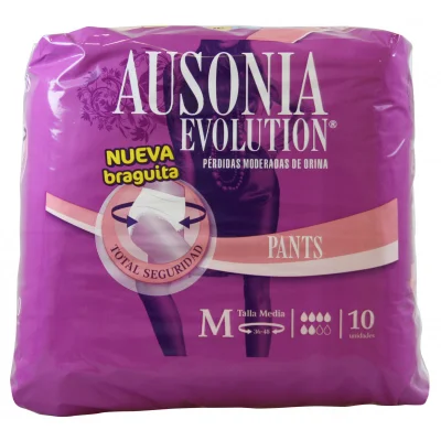 Ausonia Evolution urine loss 10 u . Size M.